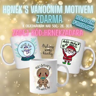 Akcička 🤫🖤✨ode dneška do neděle, stačí v košíku zadat kod: hrnekzadara a máš hrnek zadara 😍 #protivnysprostyhrnky